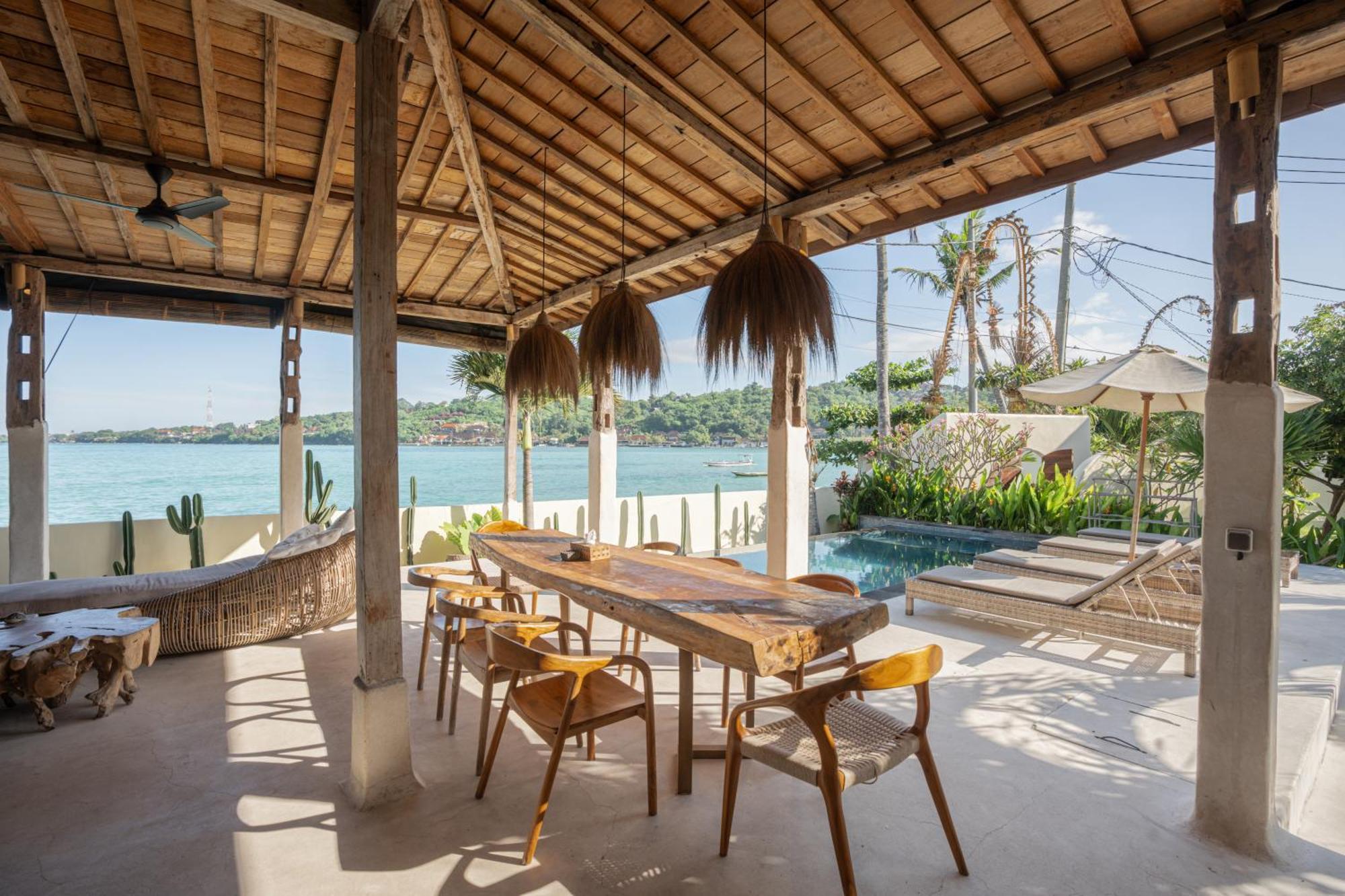 Sunset House Ceningan, 10 Person Beachview Private Villa Lembongan Exterior photo